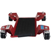 Rangierhilfe für Motorrad mit Ständer rot 54x19 cm Last bis 250kg Rollwagen Rangierplatte Rangierhilfe für Motorrad mit Ständer rot 54x19 cm Last bis 250kg Rollwagen Rangierplatte von BAUMARKTPLUS