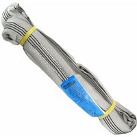 Baumarktplus - Rundschlinge 4000 kg 4 to grau 4 m Umfang Hebeband Hebeschlinge Kran Hebegurt Baumarktplus - Rundschlinge 4000 kg 4 to grau 4 m Umfang Hebeband Hebeschlinge Kran Hebegurt von BAUMARKTPLUS