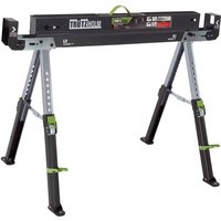 Sägebock 2.0 DELUXE 9-fach höhenverstellbar Klappbock aus Stahl Traglast 650 kg Arbeitsbock Werkbock Sägebock 2.0 DELUXE 9-fach höhenverstellbar Klappbock aus Stahl Traglast 650 kg Arbeitsbock Werkbock von BAUMARKTPLUS