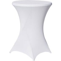 Stehtischhusse Stretch weiß Ø 80 cm Tischhusse Stehtischhusse Stretch weiß Ø 80 cm Tischhusse von BAUMARKTPLUS