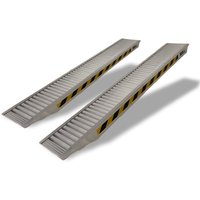 Baumarktplus - trutzholm 2 x Profi Schwerlastrampen 255 cm 3.300 kg Alu 30,5 cm Breite Rampen Verladerampen von BAUMARKTPLUS
