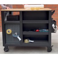 Werkstattwagen Jumbo xxl unbestückt 11 Schubladen Stahl Anthrazit beidseitig nutzbar Hartholzplatte Werkstattwagen Jumbo xxl unbestückt 11 Schubladen Stahl Anthrazit beidseitig nutzbar Hartholzplatte von BAUMARKTPLUS