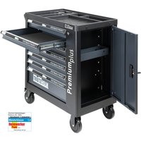 Werkstattwagen Premium Plus xxl unbestückt 84 x 74 Seitentür 7 Schubladen Antirutschmatten Stahl Werkzeugwagen Werkzeugaufbewahrung Werkstattwagen Premium Plus xxl unbestückt 84 x 74 Seitentür 7 Schubladen Antirutschmatten Stahl Werkzeugwagen Werkzeugaufbewahrung von BAUMARKTPLUS