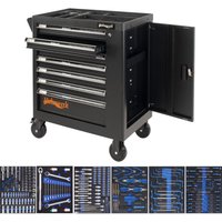 Werkstattwagen rockx bestückt 254tlg. Chrom Vanadium Werkzeug 7 Schubladen Softclose abschließbar Werkstattwagen rockx bestückt 254tlg. Chrom Vanadium Werkzeug 7 Schubladen Softclose abschließbar von BAUMARKTPLUS