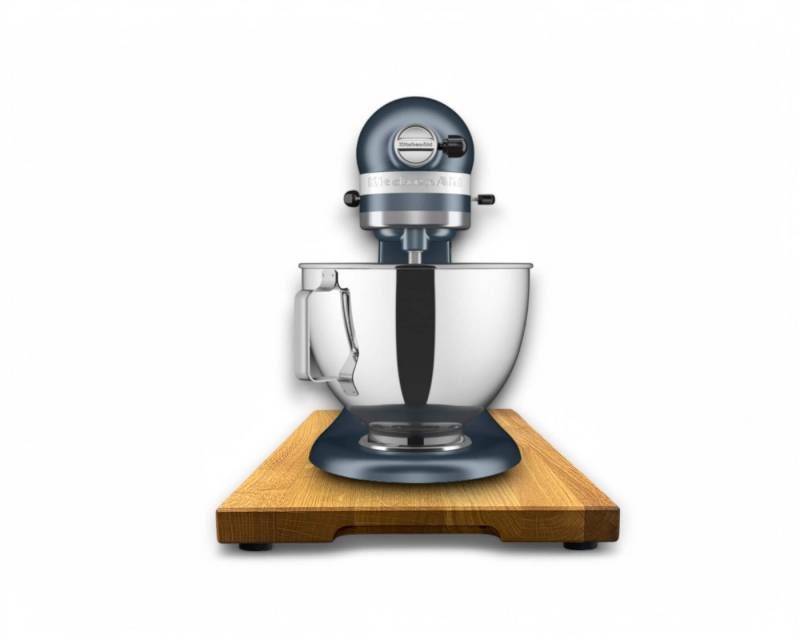 BAUMHIRSCH Küchenmaschinen Zubehör-Set Gleitbrett für die KitchenAid Rollbrett aus Eiche von BAUMHIRSCH