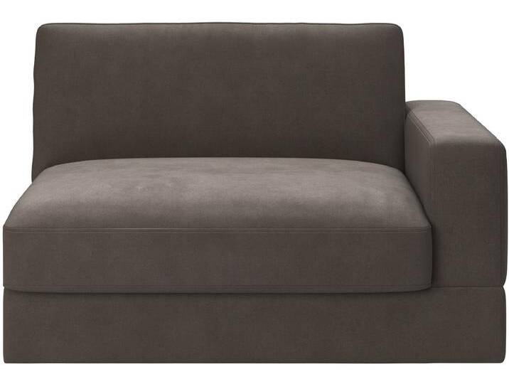 1,5-Sitzer RAUM.ID Innovid , grau (fango), B:132cm H:87cm T:108cm, 100% Polyester, Sofas, Modernes Modul-Polsterprogramm von BAUR