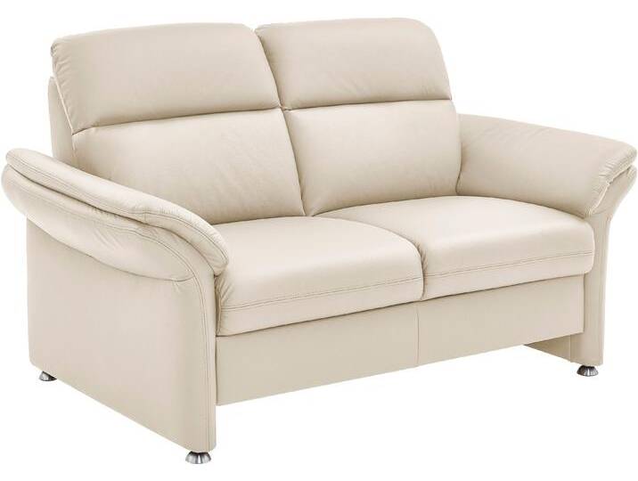 2-Sitzer DIE PLANBAR PN-EM16031, ohne Kopfstützen , beige (ecru), B:170cm H:96cm T:92cm, Sofas, Echtleder mit Federkern von BAUR