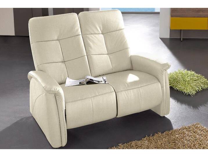 2-Sitzer EXXPO - SOFA FASHION Tivoli, Kinosofa, bequem und komfortabel durch die Relaxfunktion , beige (keramik), B:140cm H:109cm T:97cm, Softlux-Kunstleder;NaturLeder;Luxus-Microfaser, »Aqua Clean« (50% Polyester, 35% Polyacryl, 15% Polyamid), Sofas, (2-sitzig), schmale Armlehnen, hohe Rückenlehne von BAUR