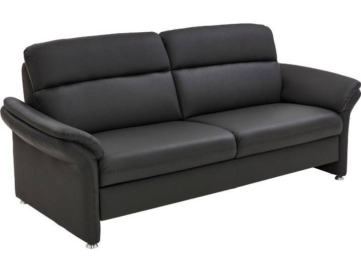 3-Sitzer DIE PLANBAR PN-EM16031, ohne Kopfstützen , schwarz, B:228cm H:96cm T:92cm, Sofas, wahlweise mit Relaxauszug von BAUR