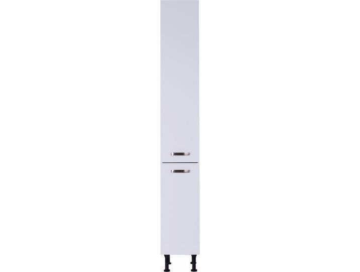 Apothekerschrank KOCHSTATION KS-Cara , weiß (weiß, weiß), B:30cm H:211,8cm T:58,4cm, Schränke, mit 2 Vollauszügen und 5 Ablagen, höhenverstellbare Füße, Breite 30 cm von BAUR