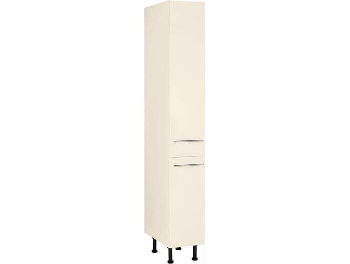Apothekerschrank WIHO KÜCHEN Ela , beige (front und korpus: magnolia), B:30cm H:195cm T:58cm, Schränke, mit 2 Auszügen, mit Soft-Close-Funktion, 30 cm breit von BAUR