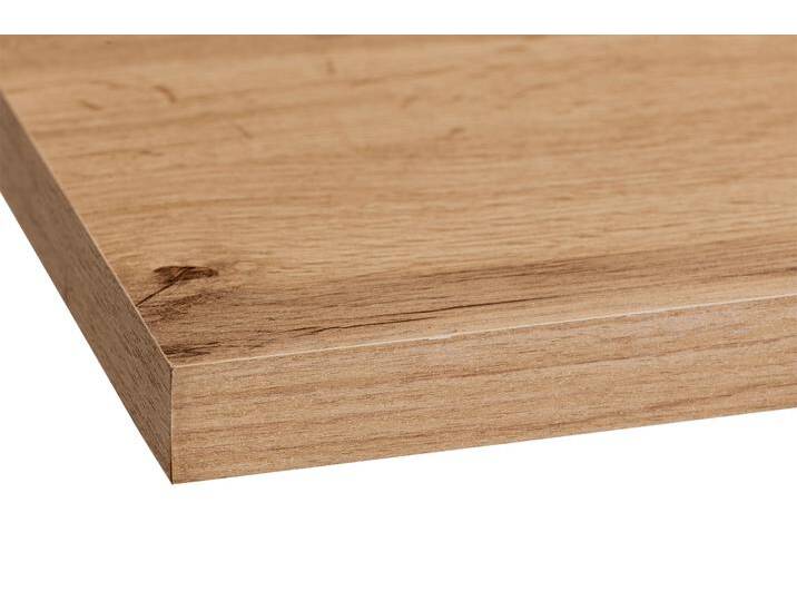 Arbeitsplatte KOCHSTATION KS-Universal , braun (wotaneichefarben), B:230cm H:2,8cm T:60cm, Spanplatte, Tischplatten, Stärke 28 mm, verschiedene Breiten und Farben von BAUR