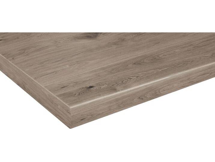 Arbeitsplatte WIHO KÜCHEN  Flexi 38 , braun (eiche braun), B:100cm H:3,8cm T:60cm, Tischplatten, 38 mm stark von BAUR