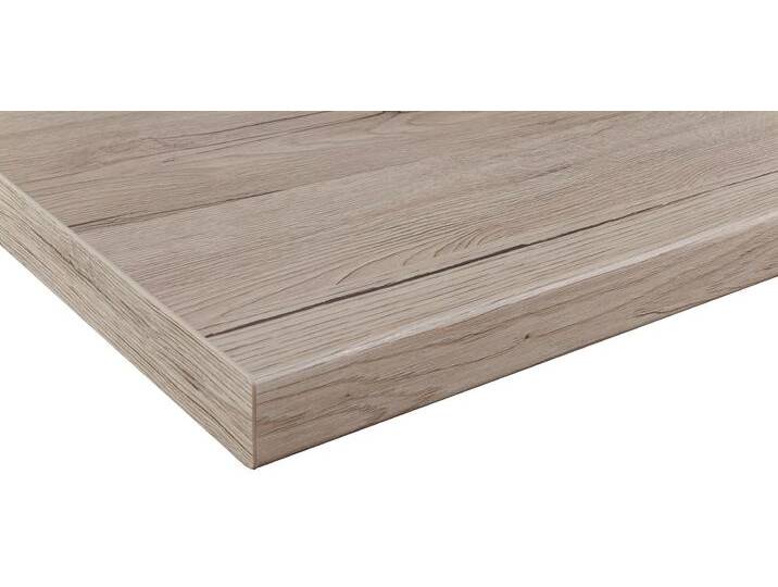 Arbeitsplatte WIHO KÜCHEN  Flexi 38 , braun (eiche san remo), B:130cm H:3,8cm T:60cm, Tischplatten, 38 mm stark von BAUR