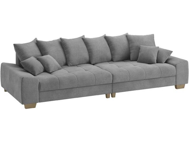 Big-Sofa MR. COUCH Nikita II , grau, B:300cm H:88cm T:118cm, Memphis (Grundgewebe - 100% Polyester; Nutzschicht- 90% Polyester / 10% Polyamide), Sofas von BAUR