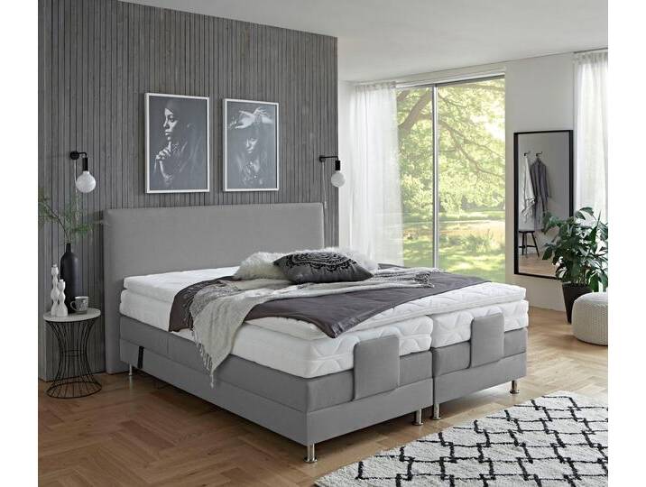 Boxbett Lissabon wahlweise in den Breiten 160x200cm, 180x200cm & 200x200cm , grau, B:175cm L:210cm, WESTFALIA SCHLAFKOMFORT, Komplettbetten, inkl. Motor, Auswahl aus 2 Matratzentypen und 3 Härtegraden Boxbett Lissabon wahlweise in den Breiten 160x200cm, 180x200cm & 200x200cm , grau, B:175cm L:210cm, WESTFALIA SCHLAFKOMFORT, Komplettbetten, inkl. Motor, Auswahl aus 2 Matratzentypen und 3 Härtegraden von BAUR