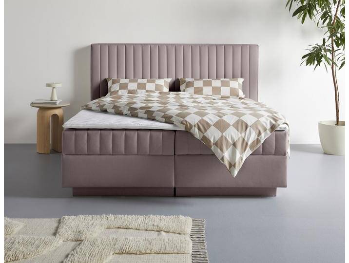 Boxbett HOMSY BY ANA JOHNSON Moonio inkl. Bettkasten , grau, B:207cm L:214cm, Komplettbetten, erhältlich in verschiedenen Breiten und Härtegraden Boxbett HOMSY BY ANA JOHNSON Moonio inkl. Bettkasten , grau, B:207cm L:214cm, Komplettbetten, erhältlich in verschiedenen Breiten und Härtegraden von BAUR