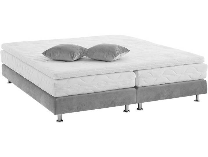 Boxbett Nagoya , grau, B:180cm L:202cm, WESTFALIA SCHLAFKOMFORT, Komplettbetten, wählbar mit und ohne Topper, in H2, H3 und H4 erhältlich Boxbett Nagoya , grau, B:180cm L:202cm, WESTFALIA SCHLAFKOMFORT, Komplettbetten, wählbar mit und ohne Topper, in H2, H3 und H4 erhältlich von BAUR