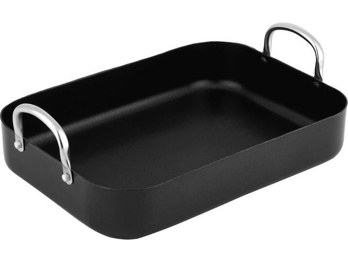 Bräter CS KOCH-SYSTEME Solaris , silber (schwarz, silberfarben), B:25cm L:35cm, Töpfe von BAUR