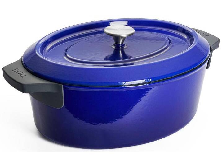 Bräter WOLL Iron , blau, B:26cm H:12,5cm L:34cm, Töpfe, 34x26 cm, Induktion Bräter WOLL Iron , blau, B:26cm H:12,5cm L:34cm, Töpfe, 34x26 cm, Induktion von BAUR