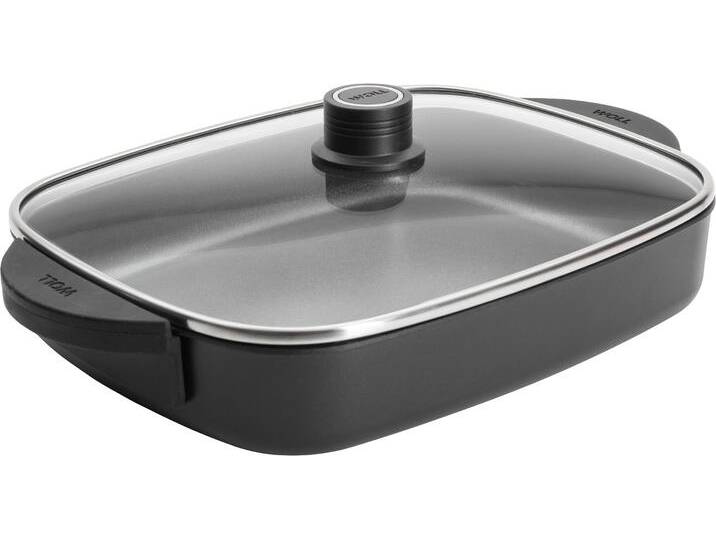 Bräter WOLL MADE IN GERMANY Eco Logic QXR , schwarz, B:26,00cm H:6,00cm L:33,00cm, Töpfe Bräter WOLL MADE IN GERMANY Eco Logic QXR , schwarz, B:26,00cm H:6,00cm L:33,00cm, Töpfe von BAUR