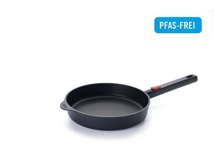 Bratpfanne WOLL Eco Logic QXR , schwarz, H:5cm Ø:24cm, Pfannen, PFAS-frei, Induktion von BAUR