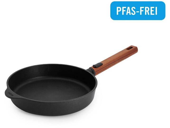 Bratpfanne WOLL Eco Logic QXR Guss-Flachpfanne , schwarz, H:5cm Ø:24cm, Pfannen, PFAS-freie Diamond-QXR - Beschichtung Bratpfanne WOLL Eco Logic QXR Guss-Flachpfanne , schwarz, H:5cm Ø:24cm, Pfannen, PFAS-freie Diamond-QXR - Beschichtung von BAUR