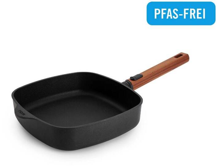 Bratpfanne WOLL Eco Logic QXR Guss-Pfanne viereckig , schwarz, B:24cm H:6cm L:24cm, Pfannen, PFAS-freie Diamond-QXR - Beschichtung Bratpfanne WOLL Eco Logic QXR Guss-Pfanne viereckig , schwarz, B:24cm H:6cm L:24cm, Pfannen, PFAS-freie Diamond-QXR - Beschichtung von BAUR