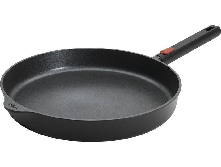 Bratpfanne WOLL MADE IN GERMANY Eco Logic QXR , schwarz, H:5cm Ø:32cm, Pfannen von BAUR