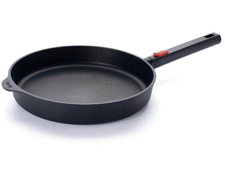 Bratpfanne WOLL MADE IN GERMANY Logic XR , schwarz, H:5cm Ø:28cm, Pfannen, Ø 28 cm, Induktion von BAUR