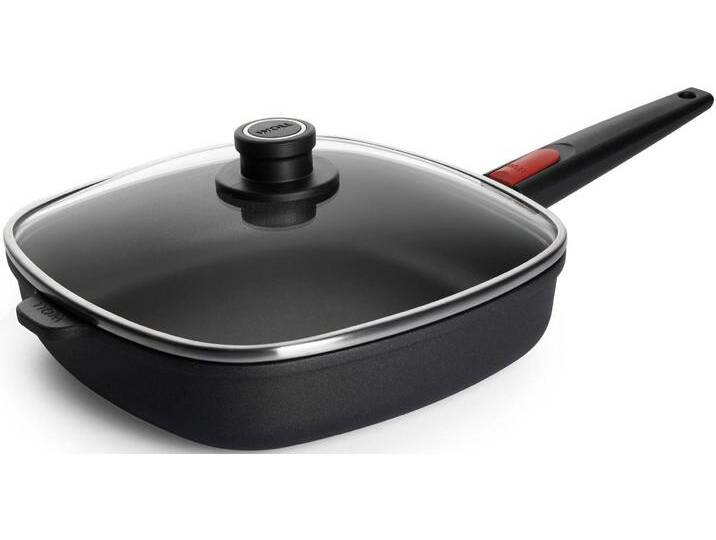 Bratpfanne WOLL MADE IN GERMANY Nowo Titanium , schwarz, B:28cm H:7cm L:28cm Ø:28cm, Pfannen, 28x28 cm, Made in Germany von BAUR