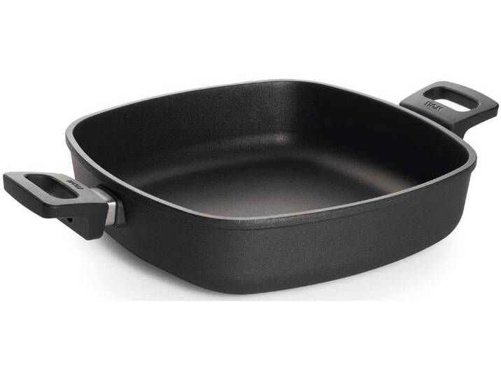 Bratpfanne WOLL MADE IN GERMANY Nowo Titanium , schwarz, B:28cm H:7cm L:28cm Ø:28cm, Pfannen, Made in Germany von BAUR