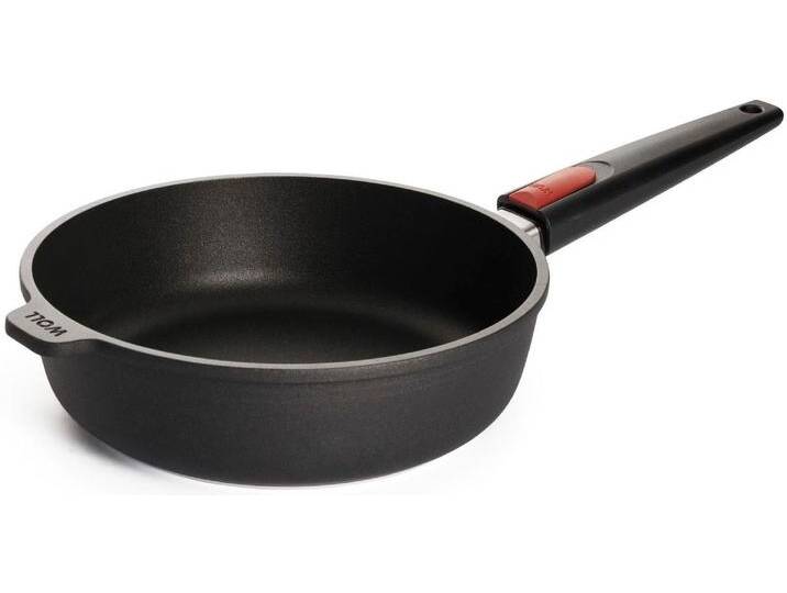 Bratpfanne WOLL MADE IN GERMANY Nowo Titanium , schwarz, H:7cm Ø:24cm, Pfannen, Made in Germany Bratpfanne WOLL MADE IN GERMANY Nowo Titanium , schwarz, H:7cm Ø:24cm, Pfannen, Made in Germany von BAUR