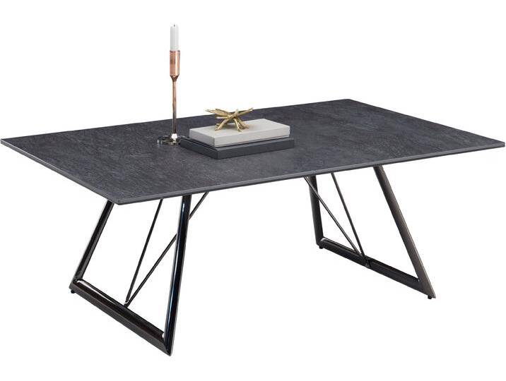 Couchtisch STOLKOM Evina , grau (anthrazit, anthrazit), Tische, 110 cm breit, Tisch mit Keramikoberfläche von BAUR