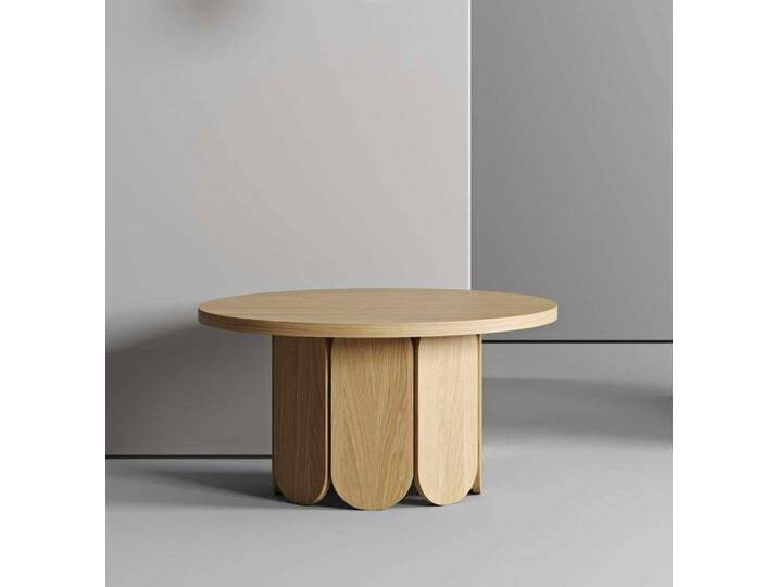 Couchtisch WOODMAN Soft , beige (natur, natur, natur), B:78cm H:40,9cm T:78cm, Tische, besonderes Design, Breite 78 cm, FSC-zertifiziert von BAUR