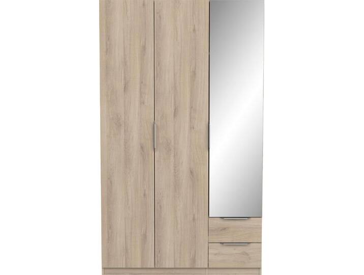 Drehtürenschrank DEMEYERE GROUP Ghost , braun (kronberg eich), B:119,4cm H:203cm T:51,1cm, Spanplatte, Schränke von BAUR