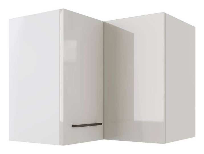 Eckhängeschrank FLEX-WELL Lund , grau (lichtgrau, rauchgrau), B:60,6cm H:54,8cm T:32cm, Holzwerkstoff, Schränke, (B x H x T) 60 x 54,8 x 32 cm, individuell kombinierbar von BAUR