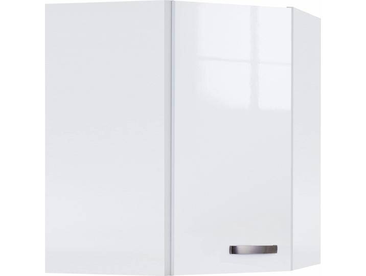 Eckhängeschrank KOCHSTATION KS-Cara , weiß (weiß glänzend, weiß), B:60cm H:70,4cm T:34,9cm, Schränke von BAUR
