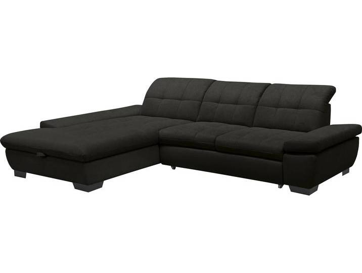 Ecksofa ALINA Salima , schwarz (schwarz tbs 10), B:271cm H:90cm T:204cm, Sofas, Inklusive Rückenlehnenverstellung von BAUR