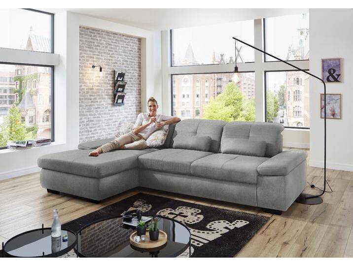 Ecksofa DIE PLANBAR MP-IN16012 L-Form, mit Kaltschum-Polsterung , silber, B:309cm H:85cm T:195cm, 85% Polyester;15% Nylon, Sofas, inkl. Sitztiefenverstellung, wahlweise mit weiteren Funktionen Ecksofa DIE PLANBAR MP-IN16012 L-Form, mit Kaltschum-Polsterung , silber, B:309cm H:85cm T:195cm, 85% Polyester;15% Nylon, Sofas, inkl. Sitztiefenverstellung, wahlweise mit weiteren Funktionen von BAUR