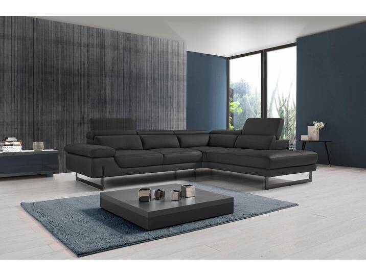 Ecksofa EGOITALIANO Queenie, extravagantes Sofa mit erstklassigem Sitzkomfort , schwarz, B:284cm H:95cm T:108cm, Luxus-Microfaser (100% Polyester) Leder u00bbBULLu00ab (echtes Rindsleder). Geschliffenes, pigmentiertes und behandeltes Rindsleder mit einer Dicke von 1, 3-1, 5 mm. Dieses Leder zeigt eine ziemlich weiche Hand mit einem halb undurchsichtigen Aussehen. Es handelt sich um ein geschütztes Leder. Eine leichte Deckschicht schützt sie vor Flecken, ohne ihre ursprünglichen Eigenschaften zu verändern. Die geschützten Leder kombinieren die Vorteile von Natürlichkeit und Weichheit mit einer guten Beständigkeit gegen Verschleiß und Ausbleichen. Das Vorhandensein der charakteristischen Zeichen, die das Leben des Tieres bestimmen, wie Narben, Körnungsunterschiede, Falten, Adern, Disharmonien in Farbtönen, beweisen ihre absolute Echtheit und großen Wert. Leder u00bbBACIOu00ab (echtes Rindsleder). Halbnarbiges Naturleder mit einer Dicke von 1, 6-1, 8 mm. BACIO hat eine weiche und wachsartige Hand mit halb undurchsichtigem Aussehen. Es handelt sich um ein Naturleder, das die ursprünglichen Eigenschaften der Lederhäute nicht verändert. Das Vorhandensein von verheilten Narben, Körnungsunterschiede, Falten, Adern, Unterschiede in den Farbtönen und andere Spuren, die die Natur auf diesen Fellen hinterlassen hat, sind ein Beweis für die absolute Echtheit und das Zeugnis ihres großen Wertes. Leder u00bbCAREZZAu00ab (Rindsleder). Halbnarbiges Naturleder mit einer Dicke von 1, 2-1, 4 mm. Es hat eine weiche und wachsartige Hand mit halb undurchsichtigem Aussehen. CAREZZA ist ein Naturleder, das die ursprünglichen Eigenschaften der Mäntel nicht verändert. Das Vorhandensein von verheilten Narben, Körnungsunterschiede, Falten, Adern, Unterschiede in den Farbtönen und andere Spuren, die die Natur auf diesen Fellen hinterlassen hat, sind ein Beweis für die absolute Echtheit und das Zeugnis ihres großen Wertes., Sofas, mit verstellbarer Armlehne und Kopfteilen für Wohlfühlkomfort von BAUR