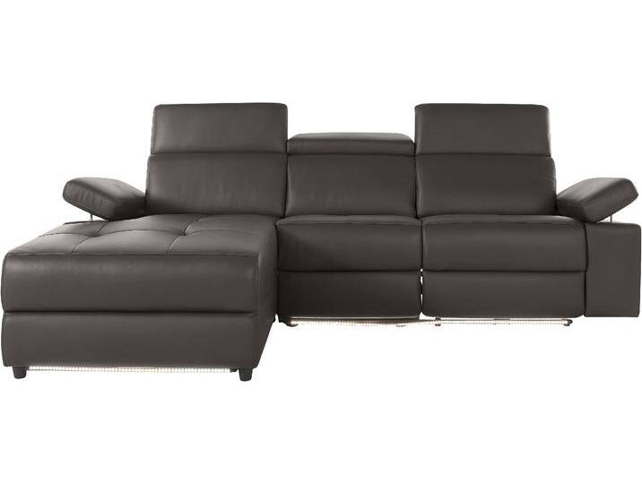 Ecksofa PLACES OF STYLE Kilado, L-Form , braun, B:259cm H:98cm T:163cm, Sofas, mit Relaxfunktion, verstellbarer Armlehne, Kopfteilverstellung Ecksofa PLACES OF STYLE Kilado, L-Form , braun, B:259cm H:98cm T:163cm, Sofas, mit Relaxfunktion, verstellbarer Armlehne, Kopfteilverstellung von BAUR