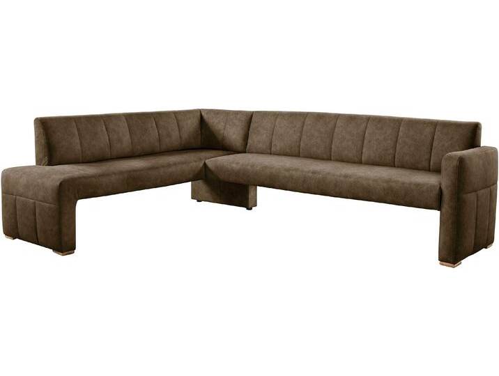 Essbank EXXPO - SOFA FASHION, choccolate, B:265cm H:83cm T:199cm, Sitzbänke, elegant und modern mit hohem Sitzkomfort von BAUR
