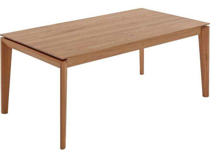 Esstisch INNOSTYLE Sonate , braun (wildeiche, wildeiche), B:160cm H:76cm T:100cm, Tische, geteilte Platte in moderner Plankenoptik von BAUR