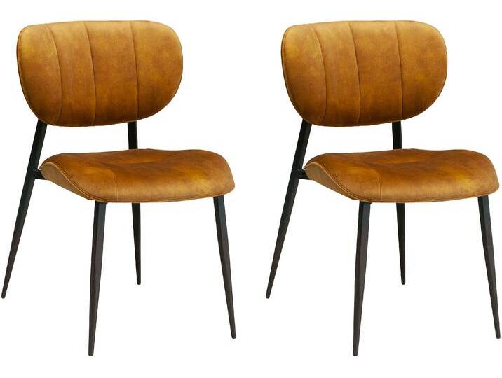 Esszimmerstuhl OMG DESIGN Jona , gold (gold, schwarz), B:53cm H:84cm T:62cm, Stühle, Küchenstuhl Polsterstuhl, In drei stilvollen Farben erhältlich von BAUR