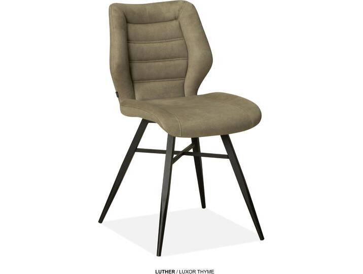 Esszimmerstuhl OMG DESIGN Luther , thyme, schwarz, B:47cm H:84,5cm T:59,5cm, Polyester, Stühle, Schalenstuhl, bequem gepolstert, Esszimmerstuhl Esszimmerstuhl OMG DESIGN Luther , thyme, schwarz, B:47cm H:84,5cm T:59,5cm, Polyester, Stühle, Schalenstuhl, bequem gepolstert, Esszimmerstuhl von BAUR