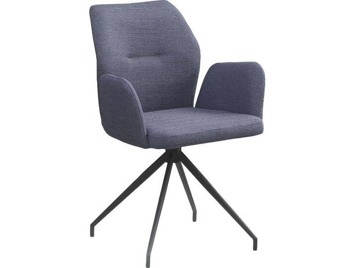 Esszimmerstuhl SALESFEVER Taormina Armlehnstuhl , dunkelgrau schwarz, schwarz, B:59cm H:88cm T:58cm, Metall, Polyester, Stühle, Esszimmersessel mit 180 Drehfunktion Esszimmerstuhl SALESFEVER Taormina Armlehnstuhl , dunkelgrau schwarz, schwarz, B:59cm H:88cm T:58cm, Metall, Polyester, Stühle, Esszimmersessel mit 180 Drehfunktion von BAUR