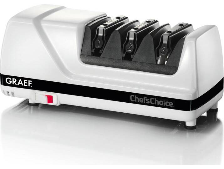 GRAEF Messerschärfer CC 150 , weiß, B:11,2cm H:11cm T:25cm, Messerschärfer GRAEF Messerschärfer CC 150 , weiß, B:11,2cm H:11cm T:25cm, Messerschärfer von BAUR