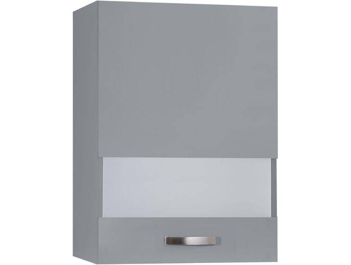 Glashängeschrank KOCHSTATION KS-Cara , grau (basaltgrau, basaltgrau), B:50cm H:70,4cm T:34,9cm, Schränke, Breite 50 cm von BAUR