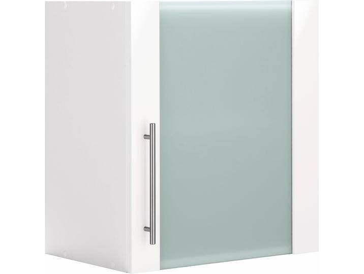 Glashängeschrank WIHO KÜCHEN Ela , weiß (front: weiß glanz, korpus: weiß), B:50cm H:56,5cm T:35cm, Schränke, Breite 50 cm von BAUR